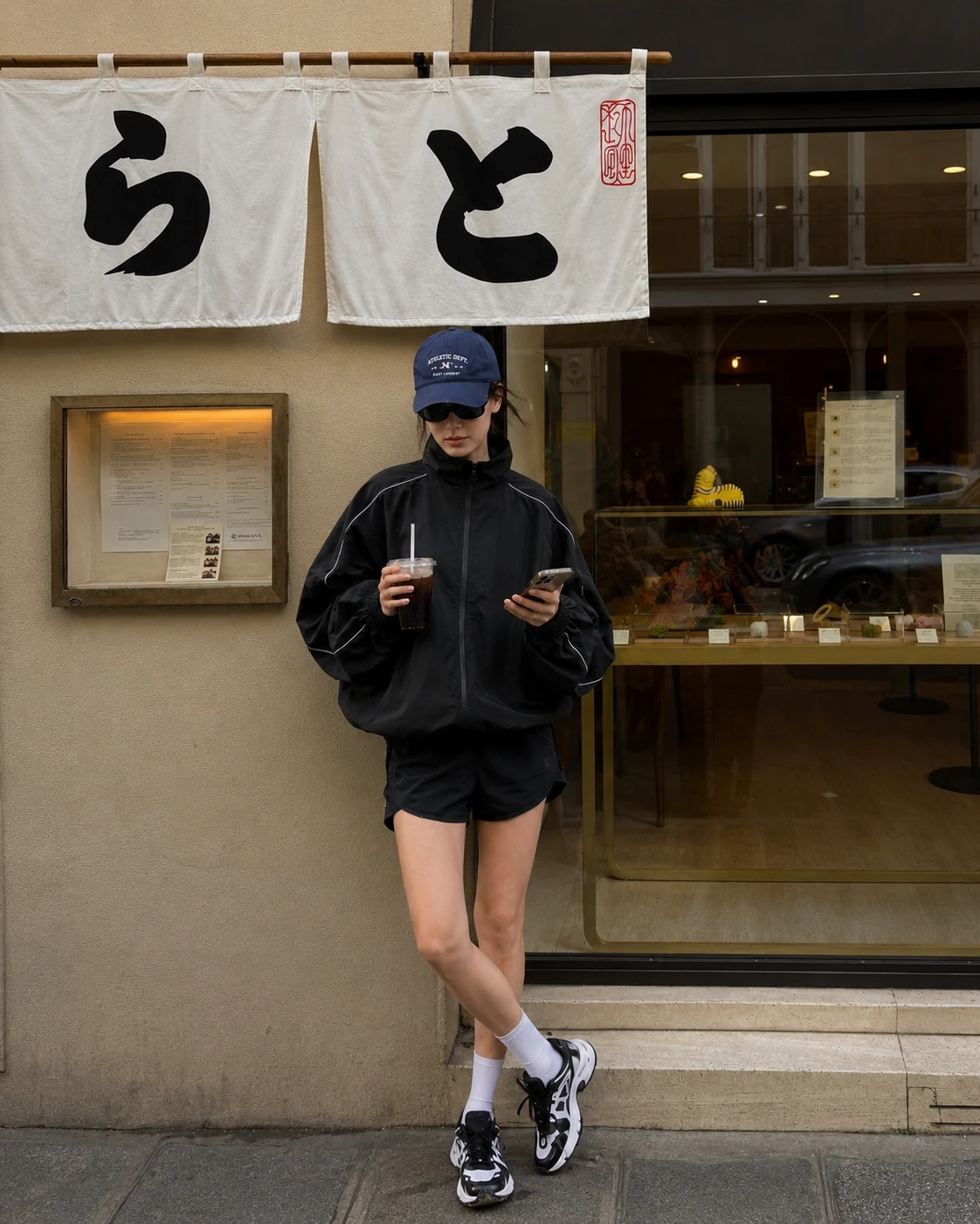 스포티 룩 · 거리
